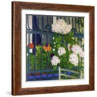 Geraniums-Koloman Moser-Framed Giclee Print