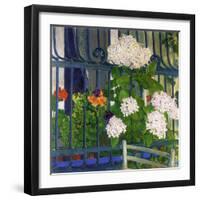 Geraniums-Koloman Moser-Framed Giclee Print