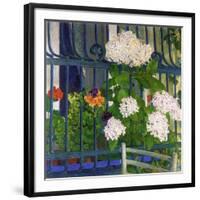 Geraniums-Koloman Moser-Framed Giclee Print