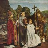 'Canon Bernardijn Salviati and Three Saints', 1501, (1909)-Gerard David-Giclee Print