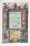 Title Page to Part 2, 'Germania Geographicus Tabulis Illustrata' , 1593-Gerard De Jode-Framed Giclee Print