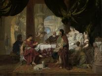 Odysseus and Calypso-Gerard De Lairesse-Art Print