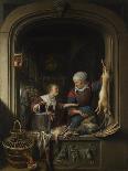 A Poulterer's Shop-Gerard Dou-Giclee Print