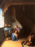 Scholar Sharpening a Quill Pen-Gerard Dou-Giclee Print