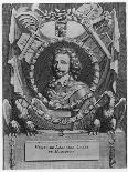 Portrait of the Lutenist and Composer Charles Mouton (C. 1626-171), Ca. 1695-Gerard Edelinck-Framed Giclee Print