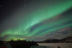 USA, Alaska, Aurora Borealis, Northern lights natural atmospheric effect near the magnetic pole-Gerard Fritz-Photographic Print