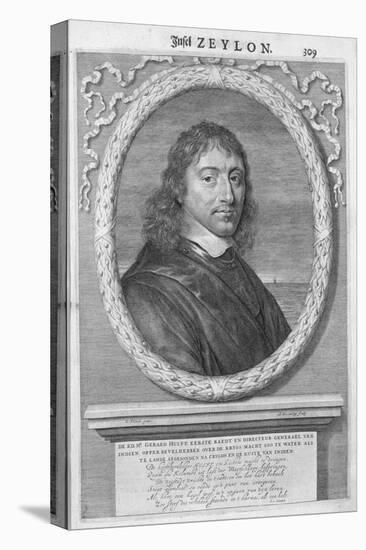 Gerard Hulft, First Director General of the Dutch East Indies (Engraving)-Dutch-Stretched Canvas