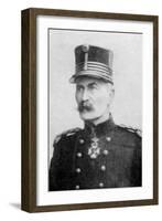 Gerard Leman, Belgian General and Defender of Liege, 5-16 August 1914-Hennebert-Framed Giclee Print