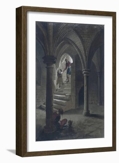 Gerard's Hall, London, 1855-Percy William Justyne-Framed Giclee Print