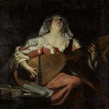 Judith with the Head of Holofernes-Gerard Seghers-Framed Stretched Canvas