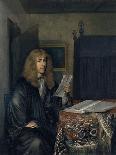 The Spinner, 1652-Gerard Ter Borch the Younger-Framed Giclee Print