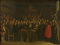 Ratification of the Peace of Münster-Gerard Terborch-Giclee Print