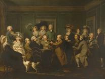 Portrait of Thomas Payne with His Family and Friends-Gerard van der Puyl-Giclee Print