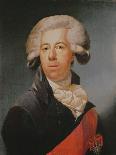 Self Portrait with Masonic Insignia (Oil on Canvas)-Gerard van der Puyl-Giclee Print