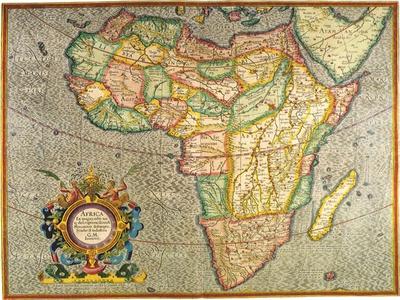 Map of Africa 1633