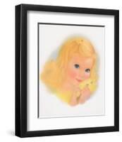 Gerber, Summer Blonde Girl-null-Framed Art Print