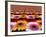 Gerbera Flowers Multiplied in Tiles-Winfred Evers-Framed Photographic Print