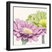 Gerbera Glory II-Linda Wood-Framed Giclee Print