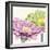 Gerbera Glory II-Linda Wood-Framed Giclee Print