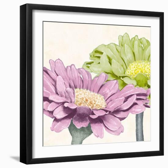 Gerbera Glory II-Linda Wood-Framed Giclee Print