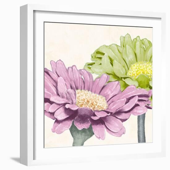 Gerbera Glory II-Linda Wood-Framed Giclee Print