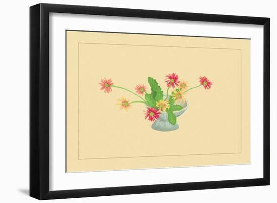 Gerbera-Sofu Teshigahara-Framed Art Print