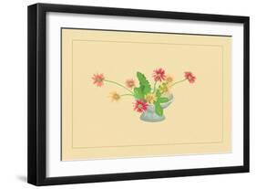 Gerbera-Sofu Teshigahara-Framed Art Print