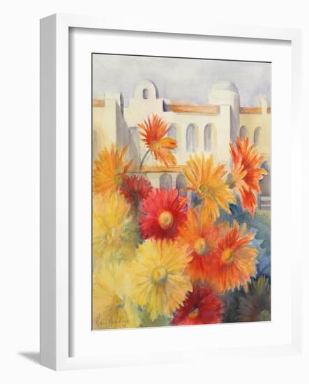 Gerberas-Karen Armitage-Framed Giclee Print