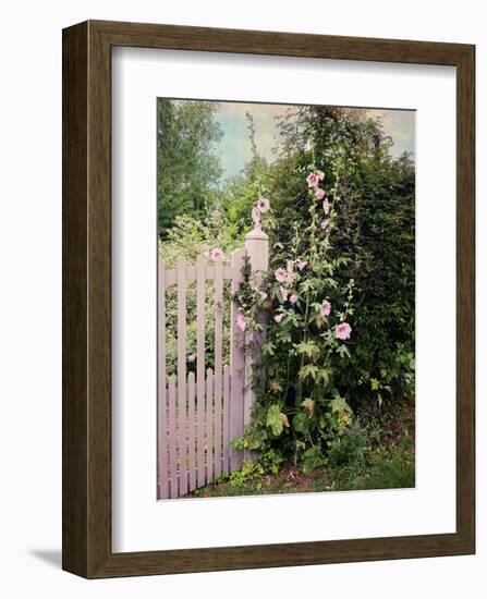 Gerberoy Gate-Dawne Polis-Framed Art Print