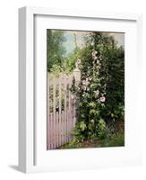 Gerberoy Gate-Dawne Polis-Framed Art Print