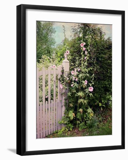 Gerberoy Gate-Dawne Polis-Framed Art Print