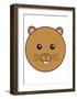 Gerbil-null-Framed Art Print