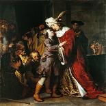 The Expulsion of Hgar and Ishmael, 1666-Gerbrandt Van Den Eeckhout-Framed Giclee Print