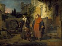 Isaac and Rebecca by the Well of Lahai-Roi-Gerbrandt Van Den Eeckhout-Giclee Print