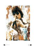 Mick with Mike-Gered Mankowitz-Laminated Art Print