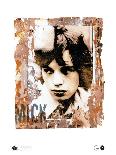 Mick with Mike-Gered Mankowitz-Mounted Art Print