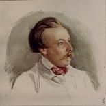 Portrait of the Painter Alexander Von Kotzebue (1815-188), 1840s-Gerhard Wilhelm von Reutern-Giclee Print