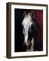 Gericault: White Horse-Théodore Géricault-Framed Giclee Print