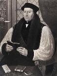 Thomas Cranmer (1459-155), Archbishop of Canterbury, 1546-Gerlach Fliccius-Stretched Canvas