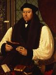 Portrait of Thomas Cranmer (1489-1556) from 'Lodge's British Portraits', 1823-Gerlach Flicke-Giclee Print