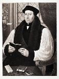 Portrait of Thomas Cranmer (1489-1556) 1546-Gerlach Flicke-Giclee Print