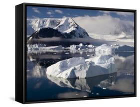 Gerlache Strait, Antarctic Peninsula, Antarctica, Polar Regions-Sergio Pitamitz-Framed Stretched Canvas