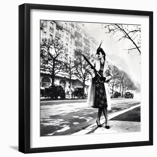 Germaine Leconte, Paris, February 1942-null-Framed Giclee Print