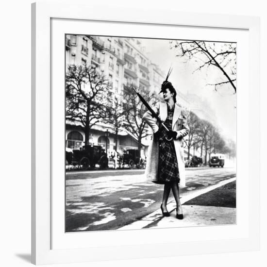 Germaine Leconte, Paris, February 1942-null-Framed Giclee Print