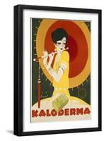 German Advertisement for 'Kaloderma' Soap, Printed by F. Wolff and Sohn, Karlsruhe, 1927-Jupp Wiertz-Framed Giclee Print
