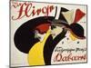 German Advertisement for the Cabaret 'Die Fliege' in Berlin, Printed by Hollerbaum and Schmidt,…-Hans Rudi Erdt-Mounted Giclee Print