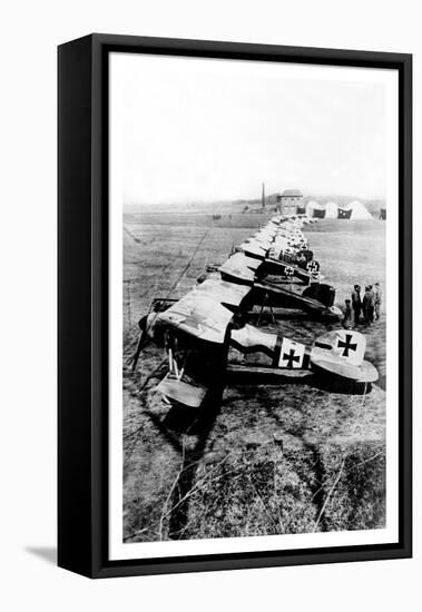 German Aeroplane Squadron-null-Framed Stretched Canvas