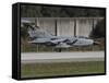 German Air Force Tornado ASSTA Aircraft, Manching Air Base, Germany-Stocktrek Images-Framed Stretched Canvas