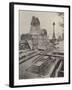 German Air Raid on London, World War I, 1917-null-Framed Photographic Print