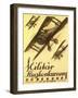 German Air Show Poster with Biplanes-null-Framed Art Print